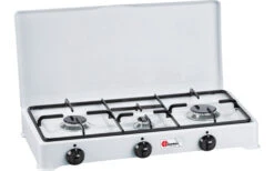 CF Parker 3-flammiger Gaskocher Mit Zündsicherung