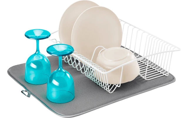 Metaltex Softex Microfaser Abtropfmatte Türkis 2 Metaltex Softex Microfaser Abtropfmatte Türkis – Bild 2