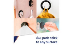 Silwy® Clever Magnethaken Inkl. Metall-Nano-Gel-Pad 5 Cm 2 Tlg. Blau 13 Silwy® Clever Magnethaken Inkl. Metall-Nano-Gel-Pad 5 Cm 2 Tlg. Blau -CampProfi Angebote Store 337085 2581289