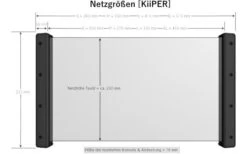 KiiPER Innenraumnetz Komplettset M 330 X 255 Mm -CampProfi Angebote Store 347747 2379677