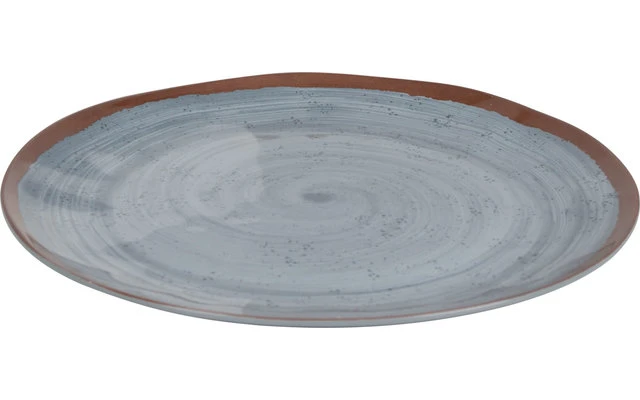 Bo-Camp Melamin Geschirr Set 12-tlg. Braun / Grau 3 Bo-Camp Melamin Geschirr Set 12-tlg. Braun / Grau – Bild 3