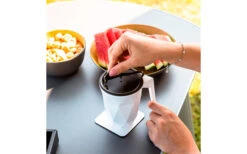 Silwy® Magnet-Coffeecup Tasse Mit Deckel Inkl. Metall Nano Gel Pad (300 Ml) -CampProfi Angebote Store 435243 3100839