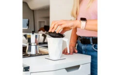 Silwy® Magnet-Coffeecup Tasse Mit Deckel Inkl. Metall Nano Gel Pad (300 Ml) -CampProfi Angebote Store 435270 3100851