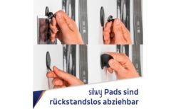 Silwy® Smart Magnet-Pins Inkl. Metall Nano Gel Pads Schwarz -CampProfi Angebote Store 435351 3102473