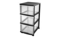 Rotho Optimo Tower 3 Schübe Schubladensystem