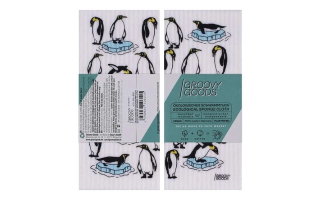 GroovyGoods ökologisches Schwammtuch 20 X 17 Cm Avocado 3 GroovyGoods ökologisches Schwammtuch 20 X 17 Cm Avocado – Bild 3