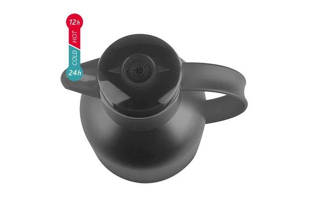 Emsa Isolierkanne Samba 1 Liter Himbeere Transluzent 3 Emsa Isolierkanne Samba 1 Liter Himbeere Transluzent – Bild 3