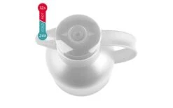 Emsa Isolierkanne Samba 1 Liter Weiß Transluzent -CampProfi Angebote Store 459120 3304320 5