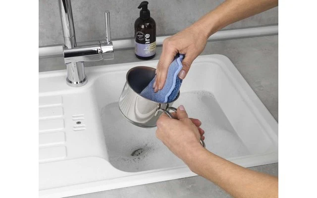 Wenko Mikrofaser Spülschwamm Miko, 2er 3 Wenko Mikrofaser Spülschwamm Miko, 2er – Bild 3