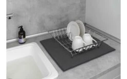 Wenko Mikrofaser Abtropfmatte Miko Blau -CampProfi Angebote Store 492443 3504803