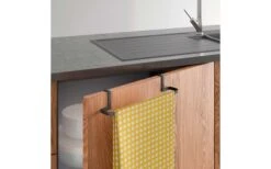 Metaltex Galileo Lava Handtuchhalter Matt Schwarz