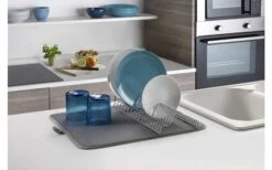 Metaltex Dry-Tex 2-in-1 Abtropfgestell Mit Microfasermatte Schwarz -CampProfi Angebote Store 497453 3367490 1