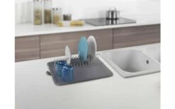 Metaltex Dry-Tex 2-in-1 Abtropfgestell Mit Microfasermatte Schwarz -CampProfi Angebote Store 497558 3367502 1