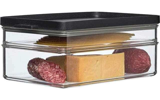 Mepal Omnia Kühlschrankdose Frühstück 1200 Ml Black 4 Mepal Omnia Kühlschrankdose Frühstück 1200 Ml Black – Bild 4