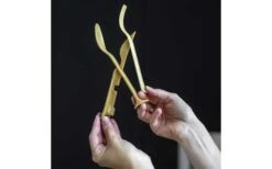 Koziol Klikk Pocket Besteck-Set 3-teilig Nature Leaf Green -CampProfi Angebote Store 510836 3431271 3