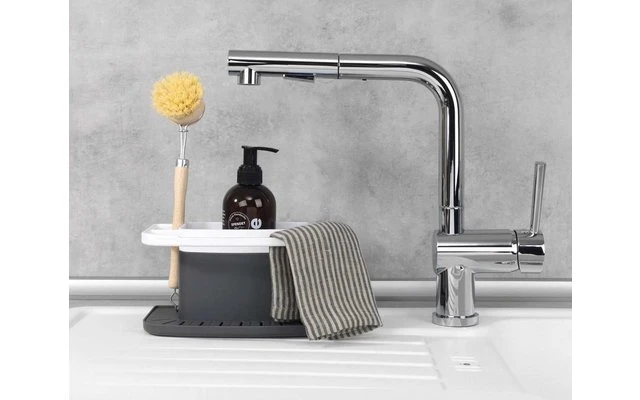 Wenko Spülbeckenorganizer Cosmo Blau 4 Wenko Spülbeckenorganizer Cosmo Blau – Bild 4