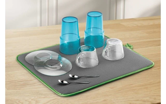 Metaltex Softex Microfaser Abtropfmatte Türkis 6 Metaltex Softex Microfaser Abtropfmatte Türkis – Bild 6