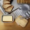 Brunner Melamin/Bamboo Butterbrotdose Grau