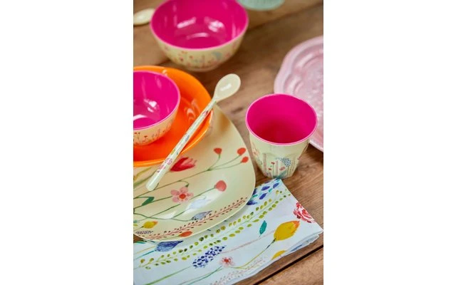 Rice Melamin Becher Medium 300 Ml Bunt Summer Rush 2 Rice Melamin Becher Medium 300 Ml Bunt Summer Rush – Bild 2