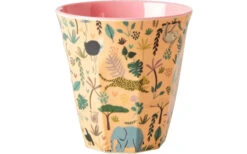 Rice Medium Melamin Becher Multi 6 Teilig Blau Mit Motiven