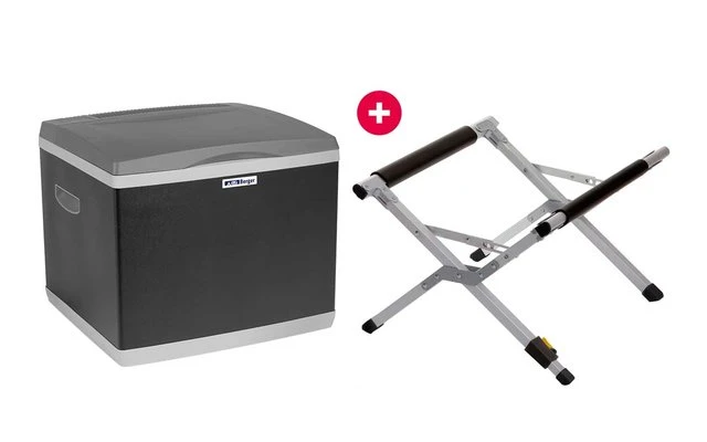 Berger Hybrid Kompressor Kühlbox + Kühlboxständer SET 1 Berger Hybrid Kompressor Kühlbox + Kühlboxständer SET