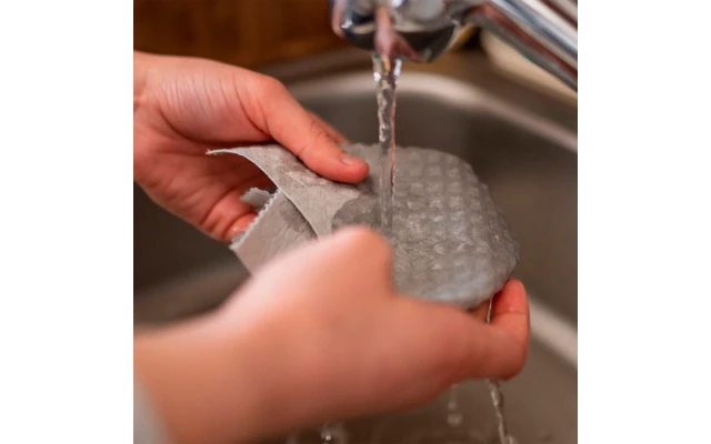 Chinchilla Waschbare Küchenrolle Aus Holzzellulose Und Baumwolle Grau 4 Chinchilla Waschbare Küchenrolle Aus Holzzellulose Und Baumwolle Grau – Bild 4