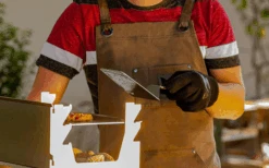 Fennek Grillschürze Gewachst Grau -CampProfi Angebote Store 605827 4451907