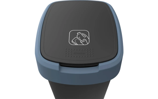 Rotho Twist Abfalleimer Mit Schwing- Und Klappdeckel 25 Liter Lime Grün 3 Rotho Twist Abfalleimer Mit Schwing- Und Klappdeckel 25 Liter Lime Grün – Bild 3