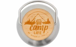 Camplife Edelstahlflasche Mit Bambusdeckel 350 Ml -CampProfi Angebote Store 730751 4970051
