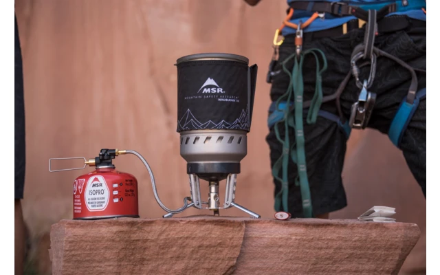 MSR Wind Burner Campingkocher Rot 5 MSR Wind Burner Campingkocher Rot – Bild 5