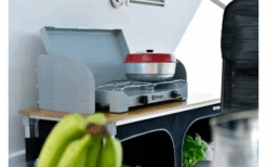 Berger 2-flammiger Gaskocher Silber, Grau 4,6 Kw Ohne Zündsicherung -CampProfi Angebote Store 797762 5231432